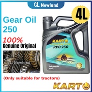 Karto Gear Oil 250 Premium Quality Lubricant RPO (4L)