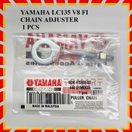 HCS READY STOCK 1PCS YAMAHA 135LC LC LC135 FI V8 DRIVE CHAIN ADJUSTER PULLER 1pcs -BDK-F5388-00