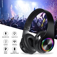 GROTIC Headphone Bluetooth Wireless Super Bass RGB Foldable