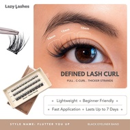 Dinner Flutter You Up Lazy Lashes (Press-On Lash Clusters)