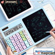 MAGIC Scientific Calculator, With LCD Writing Board 12-Digit  Calculator, Dual Power Supply Large LC