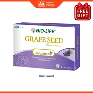 [NOT FOR SALE] AA FG: Bio-Life Herbalmeds Grape Seed Extract 168mg Tablet (5 x 10's)