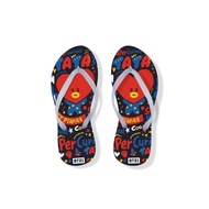 ❣️Promo Promo❣️ Cute Tata BT21 Pattern Children's Flip Flops ❣️