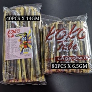 COCOALAND KOKO TUBE SOFT CHOCOLATE 80X7G COKLAT KOKO TUBE 40X14G