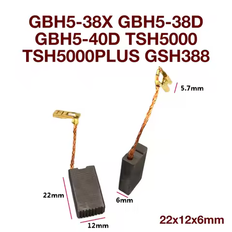 A69 Carbon Brush for Bosch GBH5-38X 38D 40D TSH5000 PLUS GSH388 Electric Hammer Electric Pick Carbon