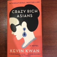 Used imported novel book Crazy rich asians preloved imported fiction