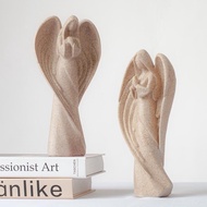 Sandstone Angel Ornaments Home Accessories Resin Crafts Angel Sculpture