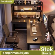 Carbon Fiber L shaped Computer Desk / Minimalist Computer Desk / Gaming Desk / Office Desk / Laptop 