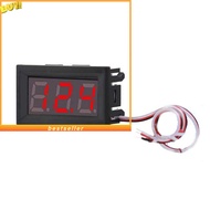[BTSL] 0.56 inch 3 Wire LED Digital DC Voltmeter DC0V-30V Reverse Connection Protection