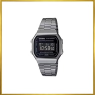 Casio G-Shock Unisex A168WGG-1BVT Digital Vintage Watch Silver