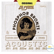 La Bella Phosphor and Bronze Acoustic String