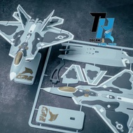️ Assembly Model F22 Raptor – Plane KitCard 3D Printed (20cm Long, PETG Plastic)