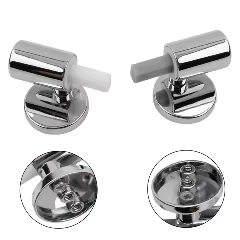 2pc Toilet Seat Hinge Toilet Soft Close Hinge Replacements Toilet Cover Cover Mounting Fixed Joint P