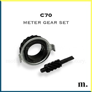 HONDA C70 METER GEAR SET ASSY C-70 HONDA BULAT METER GEAR