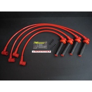 Mitsubishi 4G91 DOHC Carburetor Twin Cam Engine Arospeed Plug Cable 10.2mm 3 Core