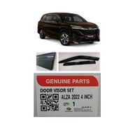 Perodua Alza 2022 Injection door visor with alza logo