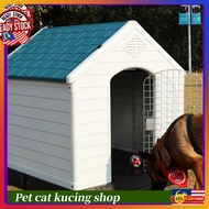 Plastic Large Dog House Pet Kitten Cat House Outdoor Kennel Waterproof Pet Durable Puppy Shelters Rumah Kucing 狗屋