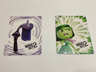 Inside Out 2 玩轉腦朋友限量電影收藏卡 阿厭 + 阿憎 Inside Out 2 Limited Edition Card Ennui + Disgust