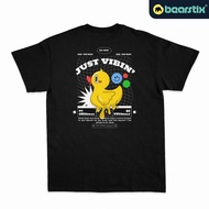 BEARSTIX - Just Vibin T-shirt - Duck T-shirt - Streetwear T-shirt - Aesthetic Clothes - Duck T-shirt