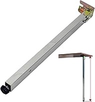 Desk Legs Adjustable Metal Furniture Table Legs Folding Telescopic Bar Desk Legs 1 Pack Foldable Lif