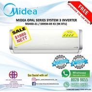 Midea Opal Series System 3 Inverter
