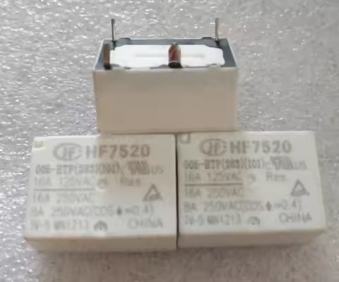 10PCS 100%New Relay HF7520 005-HTP HF7520 012-HTP HF7520 024-HTP HF7520-012-HTP HF7520-009-HTP HF752