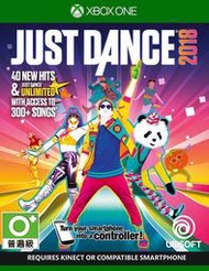 【電玩販賣機】全新未拆 XBOX ONE 舞力全開2018 (含3個月會籍) -中文版- Just Dance 2018