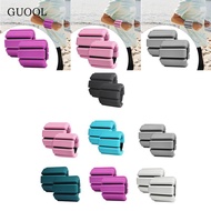 GUOOL 2x Wrist Weights Practical Adults Ankle Weights for Barbell Walking Aerobics