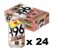 (SAK) 三得利 Strong Zero -196度 雙重完熟梅子酒(酒精9%) 原箱 (350ml x 24罐) [食用日期 : 06/2027]