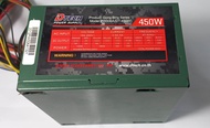 พาวเวอร์ซัพพลายมือสอง POWER SUPPLY DTECH 450W MODEL : PW006A(DT-450W)