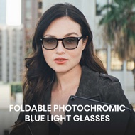Photochromic Cyxus Lenses Foldable Anti Blue Light Glasses For Men Women Computer Folding Glasses