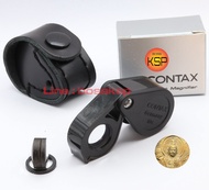 กล้องส่องพระ CONTAX 10x ( สีดำ )หน้าเลนส์ 13มม พร้อมซองหนัง มัลติโค้ตตัดแสง อพาเนติเลนส์ เทียบเท่ากล้องเทพแต่ราคาบ้านๆ