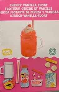 MGA's Miniverse Make It Mini Food - Food Cafe Series 2 Cherry Vanilla Float 櫻桃香草雪糕新地 