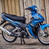 Crypton X Exciter 135 green removable stamp