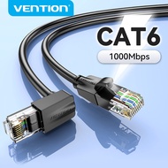 Vention Cat6 Lan Cable High Speed 1000Mbps Gigabit RJ45 Upward Right 90 °Angle Network Patch Cable F