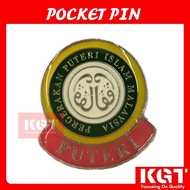 LENCANA POKET PIN TUDUNG PUTERI ISLAM PPIM SERAGAM SEKOLAH