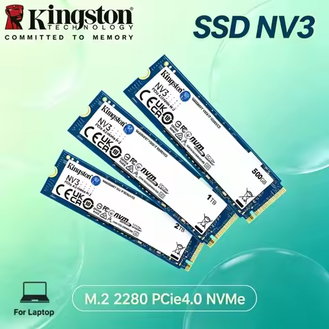 Genuine Kingston NV3 M.2 2280 NVMe PCIe Gen4 SSD 500GB 1TB 2TB Internal Solid State Drive Fast Boot 