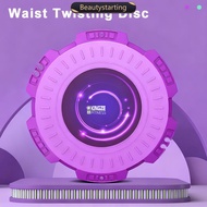 BEAUTYSTARTING 3D Rotating Waist Twister Disc with Resistance Bands Non-Slip Massage Base Abdominal 