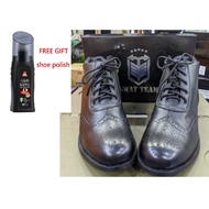 High Cut SWAT TEAM Shoes For Men Leather Shoes Oxford Shoes High Shoes Official Shoes Office Shoes D