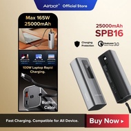 Airbot SPB16/17/18 | 25000mAh 165W PowerBank QC3.0 Fast Charge Laptop Watch Fan Multi Charge Inbuilt