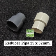 Pipe Reducer 25x32mm Pipe Reducer 25mm x 32mm Straight Pipe Reducer 25x32mm Aquarium Reducer Aquasca