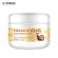 Snail Face Cream Hyaluronic Acid Anti-Wrinkle Anti-Aging Facial Whitening Day Cream Collagen Moisturizer Nourish Korea Skin Care