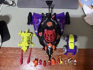 萬能麥斯 mighty max dreadstar 惡狼星飛船 齊件