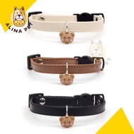 Dog Cat Collar LEATHER Material Dog Collar Cat Collar PET LEATHER Cat Collar Dog Collar