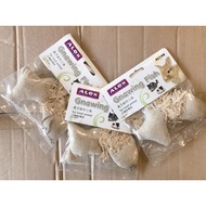 Alex gnawing fish for small animal