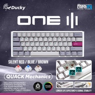 Ducky One 3 Mist Mini 60% Hotswap RGB Mechanical Gaming Keyboard