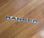 สติ๊กเกอร์ RANGER ติดฝาท้ายมุมบน FORD RANGER ปี2018