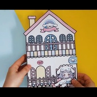 PROMO cinnamoroll paper doll sanrio pink choco mainan bpbpan - sudah dirakit NEW