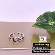 (Wika) love knot ring