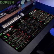 DOREEN Chart Pattern Mouse Pad, Efficient Desk Protector Trader Desk Pad, Convenient Extended Invest